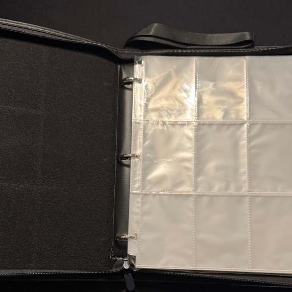 Pokemon Trading Card Binder, with a Sealed Pack of 9 Card Top Loader Sheets - Picture 2 of 5